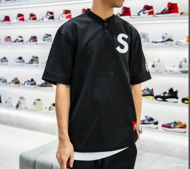 24FW HENLEY S ¥209 LOGO BASEBALL TEE 0625